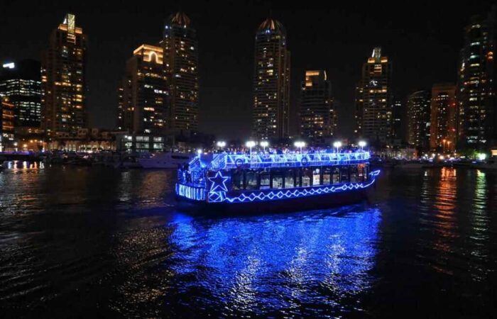 Dubai Marina Dhow Cruise with Dinner