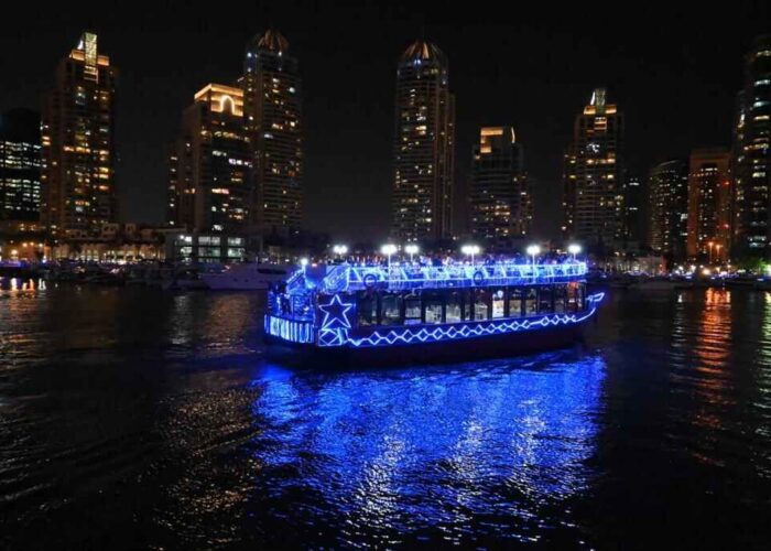 Dubai Marina Dhow Cruise with Dinner