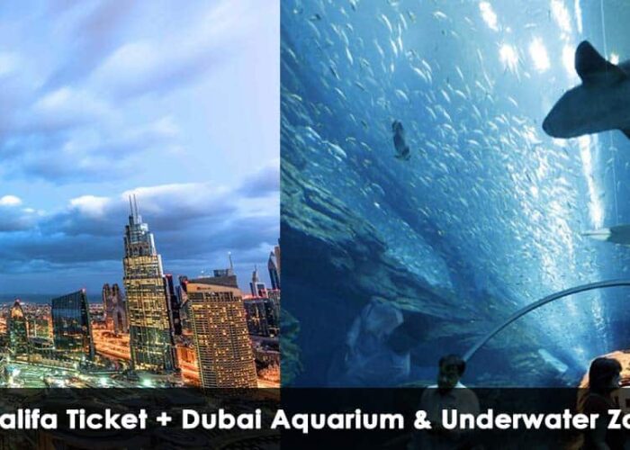 Dubai City Tour Burj Khalifa & Dubai Aquarium