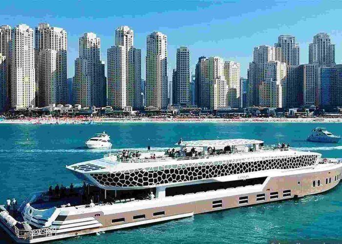 Luxury Mega yacht with Dinner